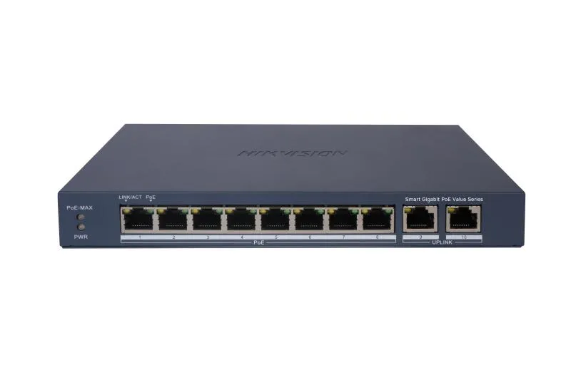 8 Port Gigabit Akıllı PoE Switch