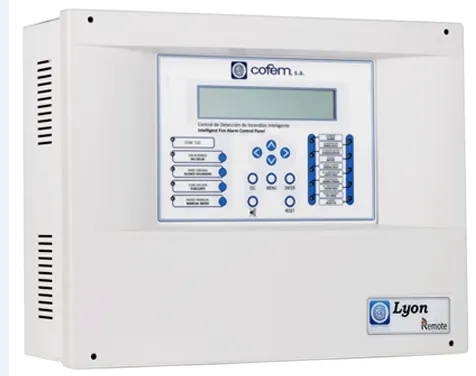 4 Loop LYON REMOTE Adreslenebilir Yangın Alarm Paneli