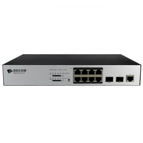 8 Port Yönetilebilir PoE Switch