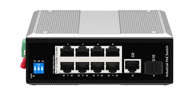 8 Port Unmanaged Industrial PoE Switch