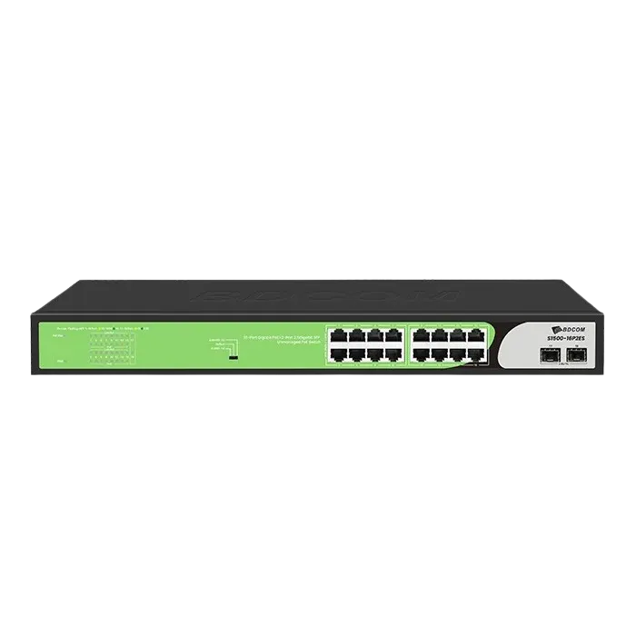 16 Port PoE Switch (2x PoE++, 2x 2.5G SFP)