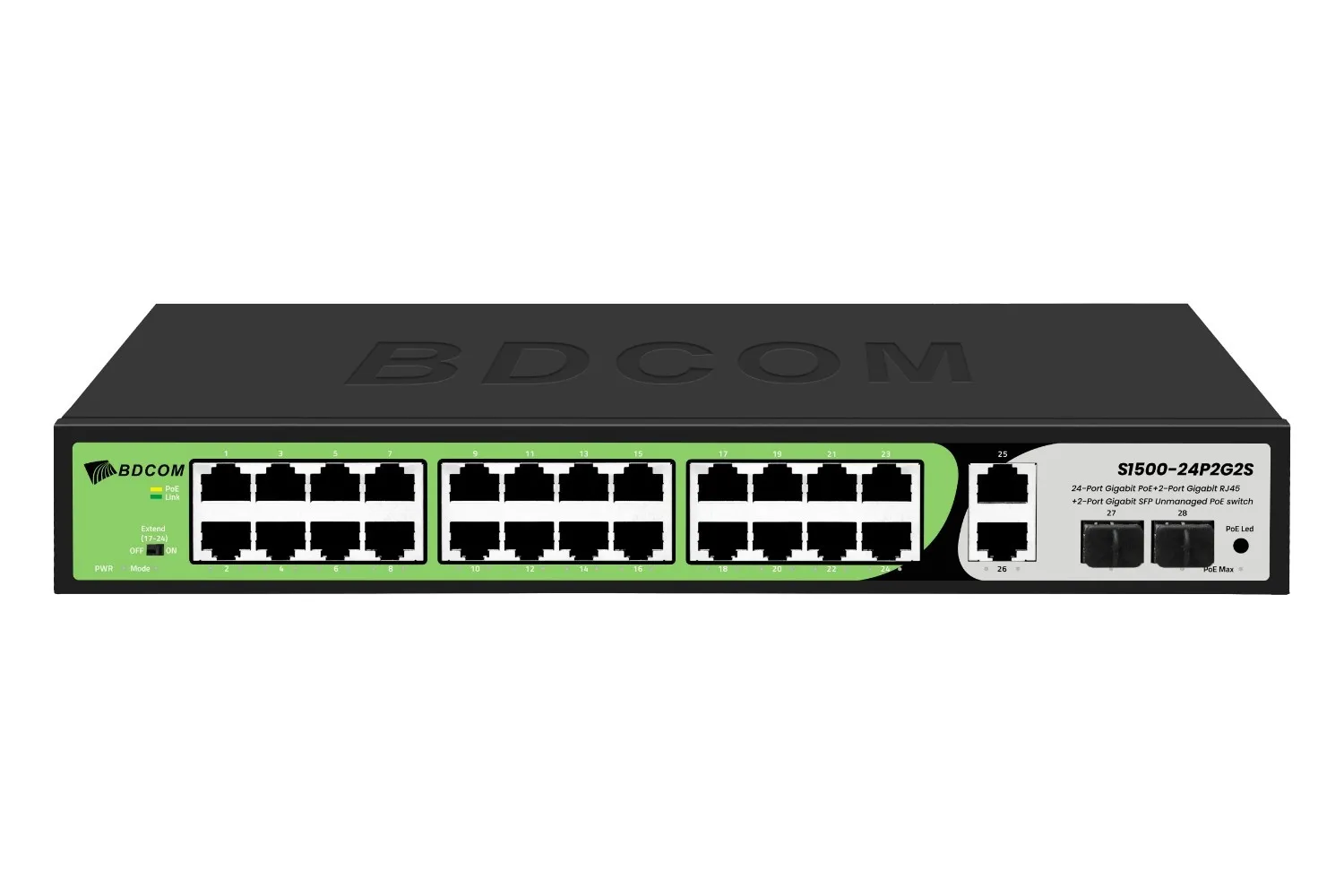 24 Port PoE Switch (370W)