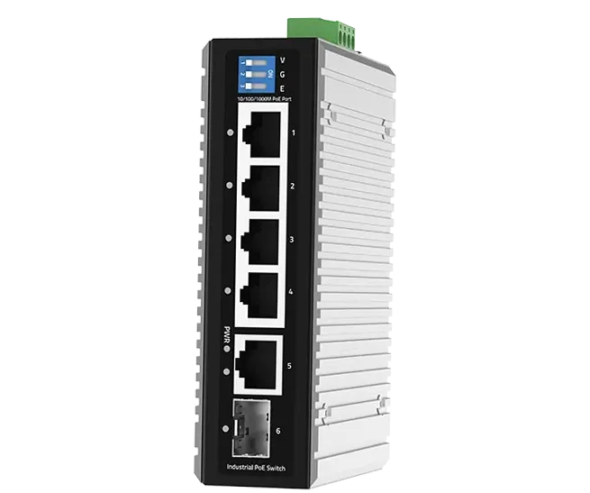 Unmanaged Industrial PoE Switch