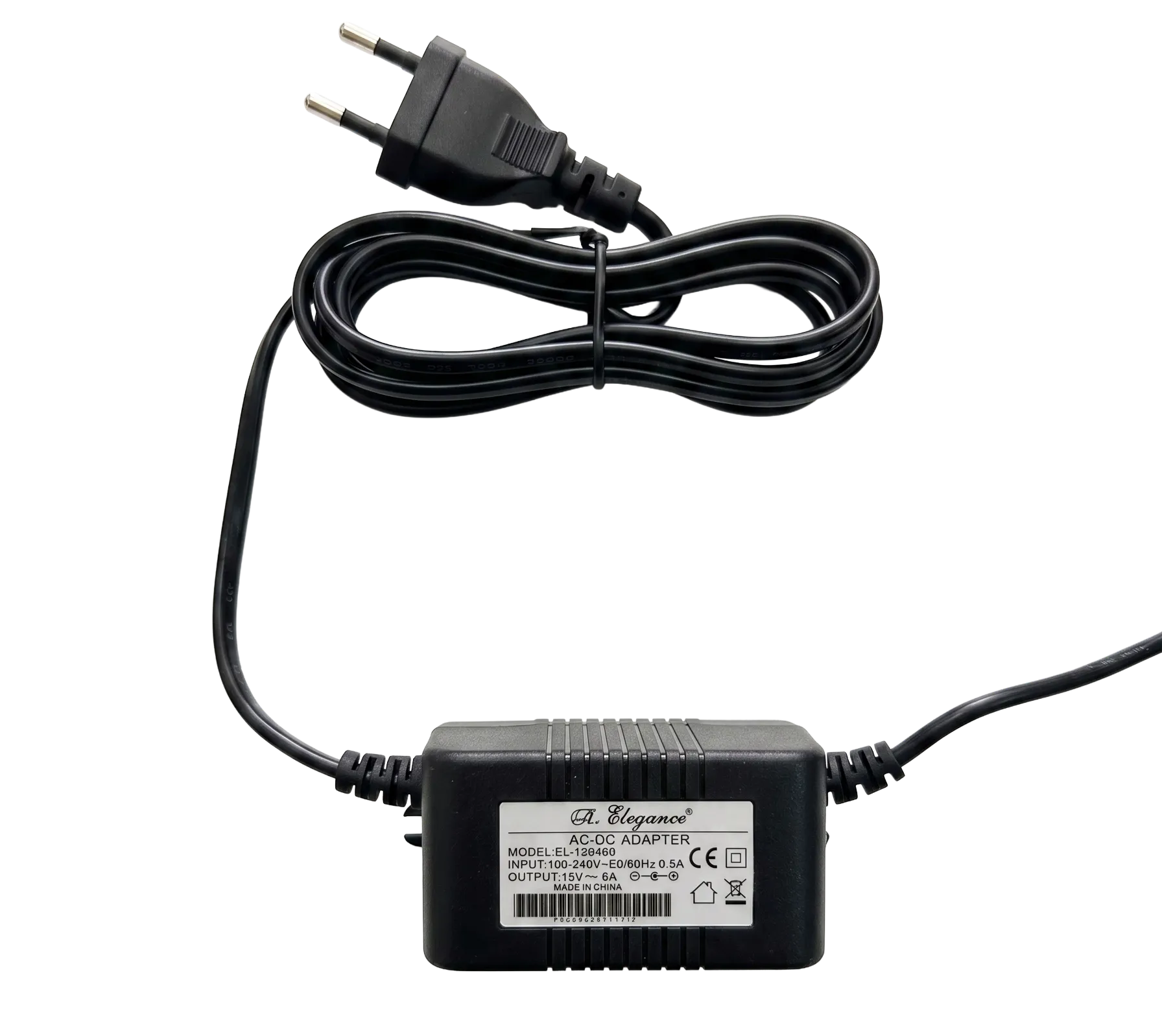 12V 1-Amp Plug-Type Adapter