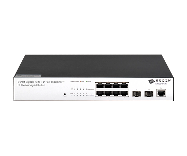 8-Port Managed Network Switch
