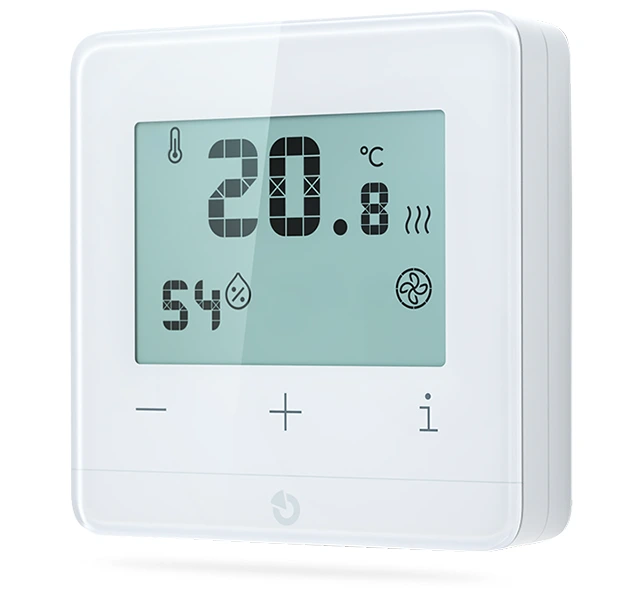 Wireless Room Thermostat, White