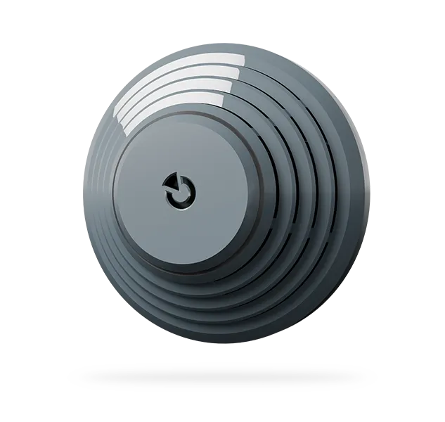Bus Combined Smoke and Heat Detector with Built-in Siren, Anthracite