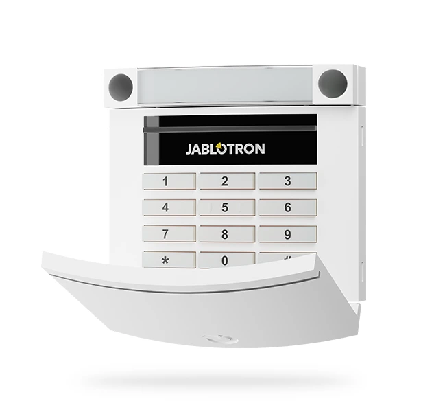 RFID Okuyuculu Kablosuz Tuş Takımı Modülü, Beyaz