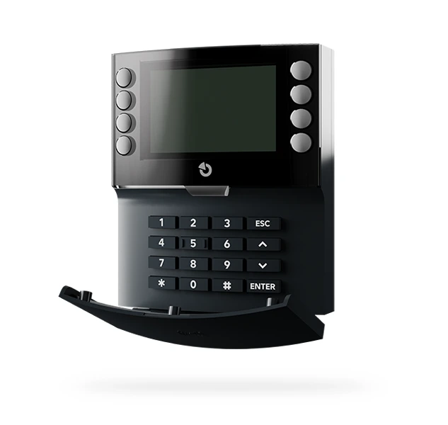 BUS 4-Segment Keypad – Display + NFC, Anthracite