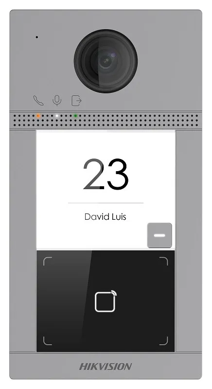 Video İnterkom Tek Buton Kapı İstasyonu (Wi-Fi, Kart Okuyuculu)