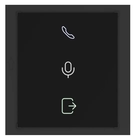 Video İnterkom Gösterge Modülü