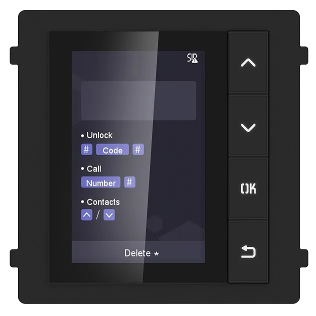 Video İnterkom Ekran Modülü
