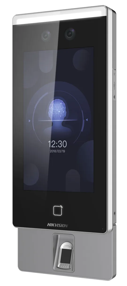 Yüz Tanıma Terminali ve Kart Okuyucu (Parmak İzi, İç Ortam)