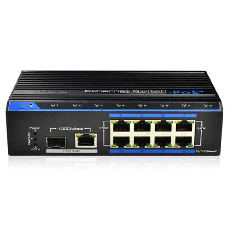 8 Port 10/100Mbps Ethernet&nbsp;Industrial Switch