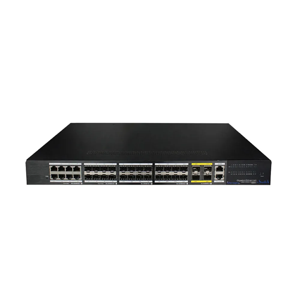 24 Port 10/100/1000base-T Yönetilebilir PoE Switch