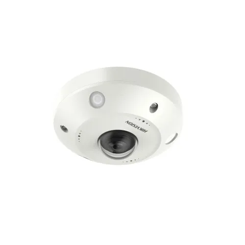 6MP IR Network Fisheye Kamera 15 Metre IR (H.265, Dahili Mikrofon)