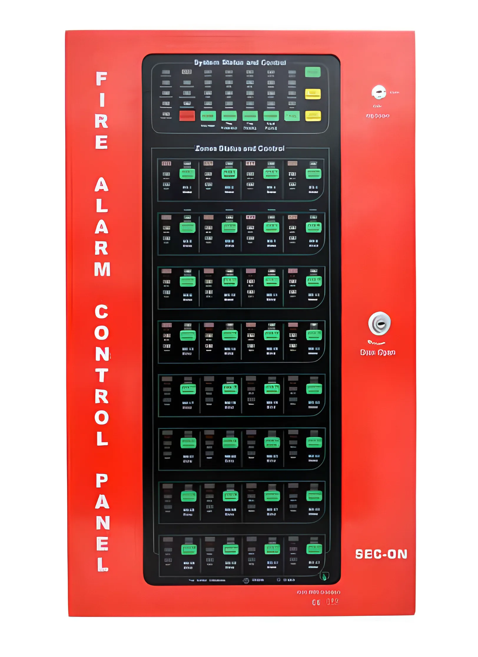12 Zone Konvansiyonel Yangın Alarm Paneli (Akü Hariç)