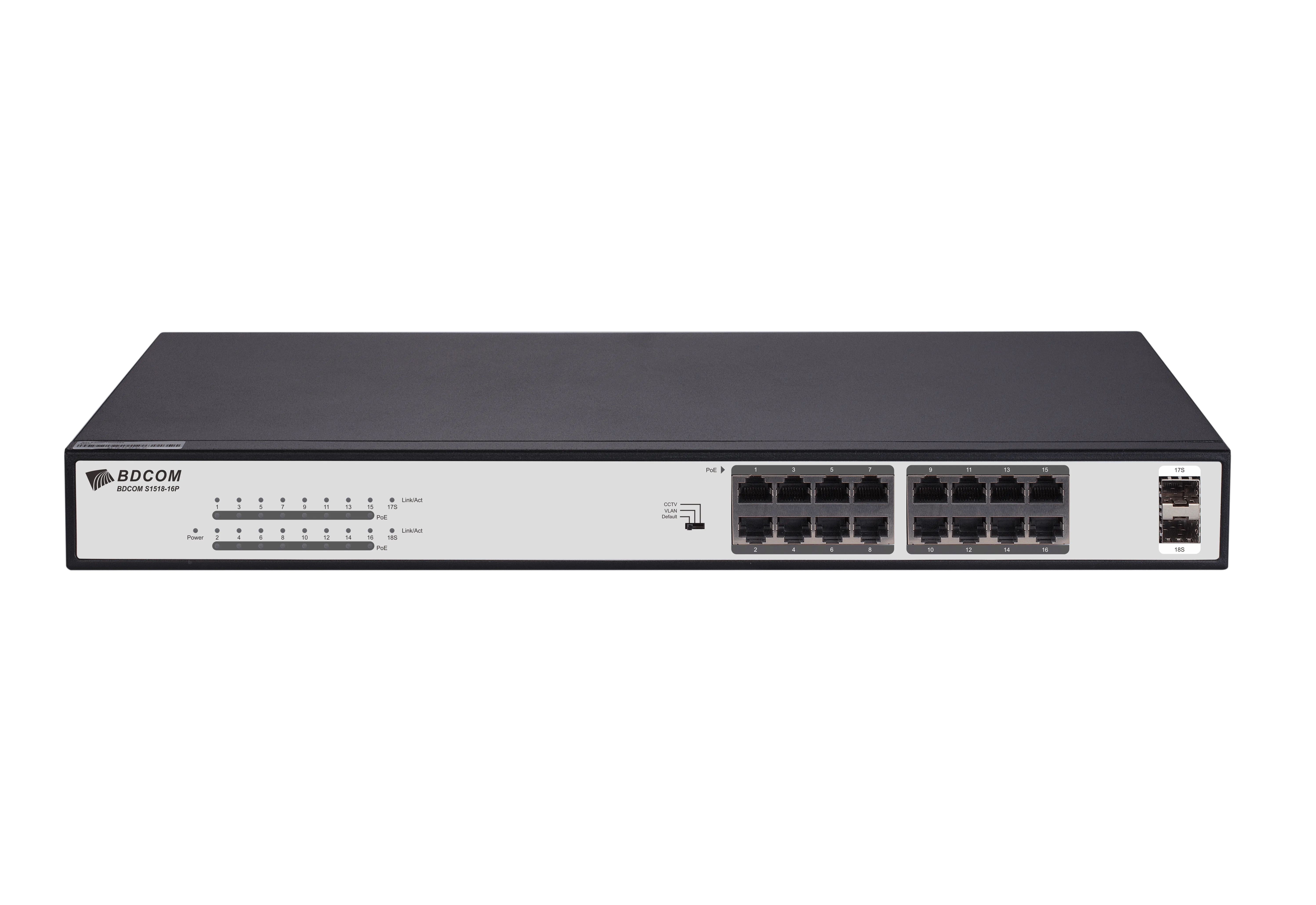 16 Port 1000M POE Switch
