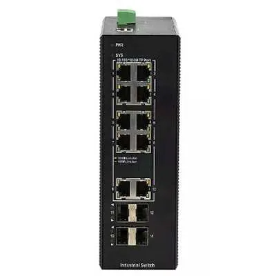 10 Port Yönetilebilir Endüstriyel Switch